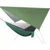 Mosquitera verde militar + hamaca verde oscuro