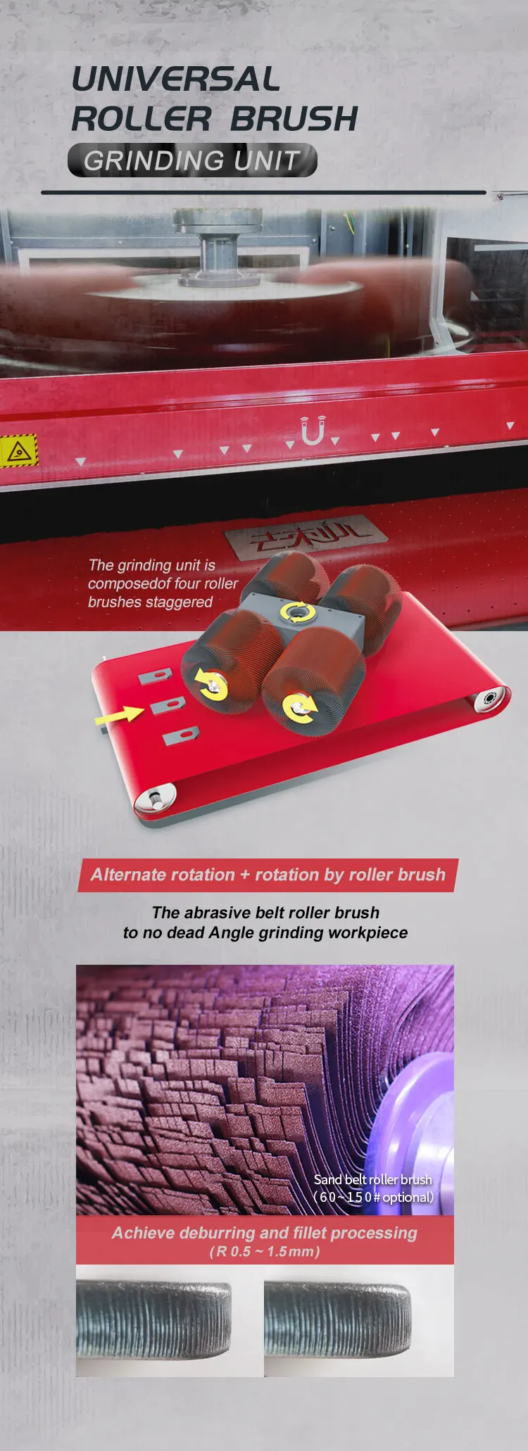 Big Sale Accutek At916 Rotary Sheet Metal Polishing Plc Laser Cutting