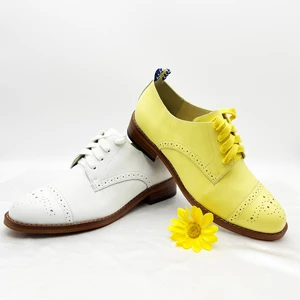 Professional Custom Women's Leather Shoes New Trend Fashion Hard-Wearing Breathable Anti-Slip for Summer Autumn Spring