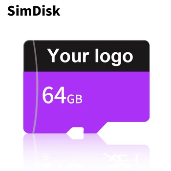 SimDisk Original Memory SD Card 32GB16GB 8GB 512GB Class10 U3 SD TF Card 64GB Memory Card 128 GB SD