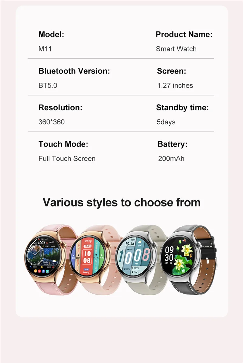 New Arrival Fashion Wristband Bracelet Fitness Smart Watch Call Message Reminder Pedometer Smart Bracelet Waterproof Smart Watch