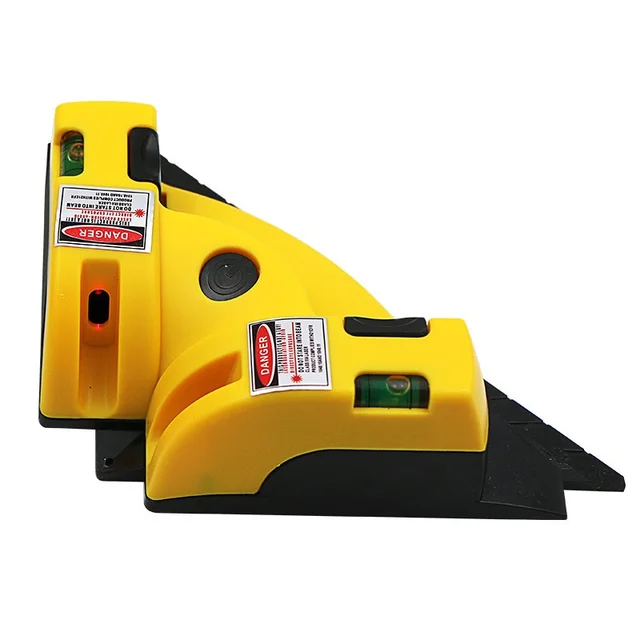90 Degree High-Precision Green Laser Level Tool Professional Industrial DIY Outdoor Strong Light Right Angle Tiling Lithium