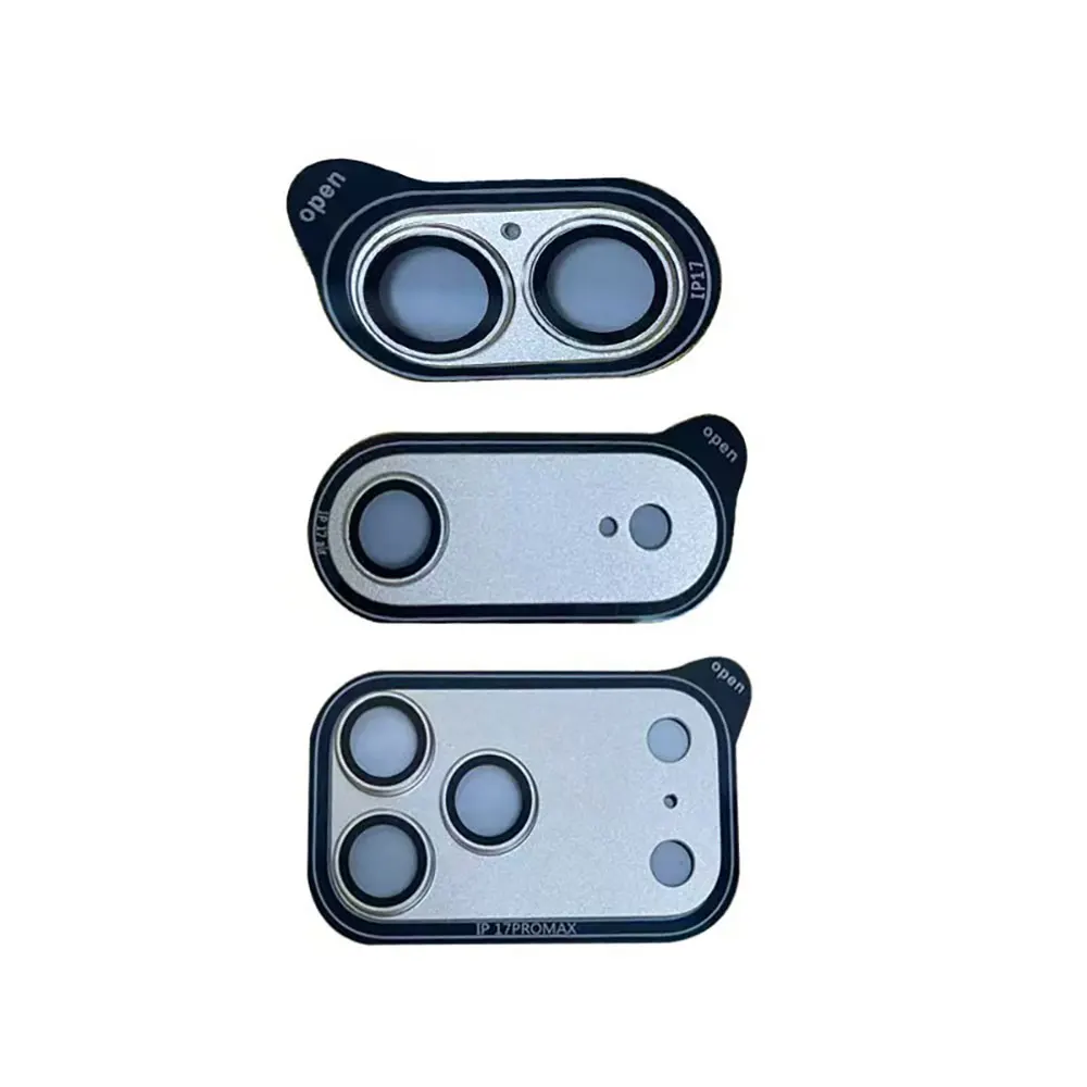 product laudtec metal tempered glass camera lens protector for iphone 17 pro strong adsorption case friendly anti scratch screen cover-6