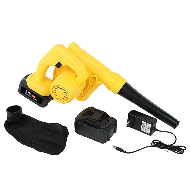21V Battery Mini Small Cleaner Garden Tools Handheld Vacuum Leaf Cordless Blower Electric Air Machine Snow Blower