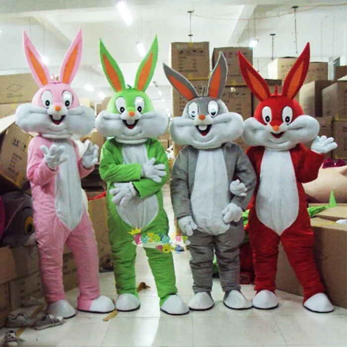 Costume Gonflable De Lapin De Pâques Arokibui - Taille Unique Adulte 150-190 Cm - Avec Ventilateur - Pour Fêtes Et Déguisements