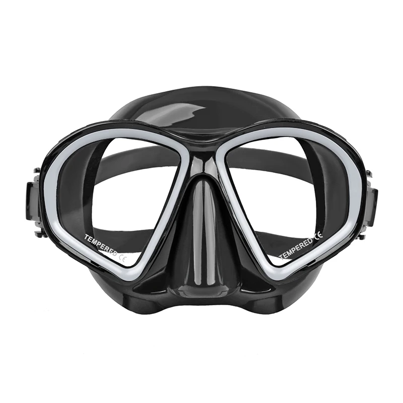 aloma produk jual panas profesional bawah air peralatan freediving volume rendah scuba diving mask dewasa