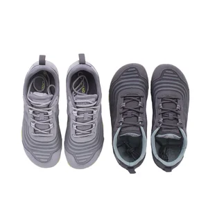 European American Style Comfortable Breathable Barefoot Sneakers Wide-Toe Box Zero-Drop Flat Design Non-Slip Lightweight Mesh