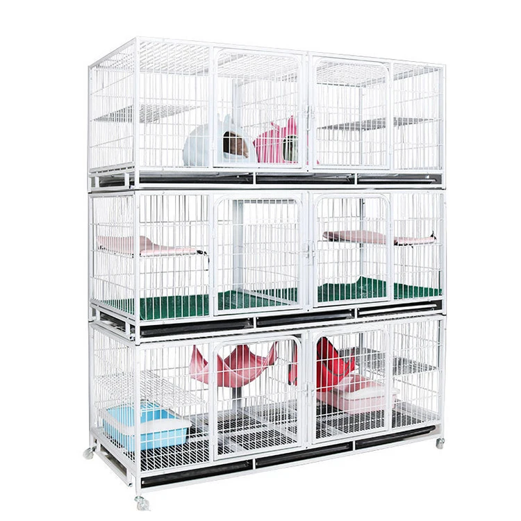 Cheap Layer Multilayer Pet Cages Stainless Steel Bird Breeding Cages