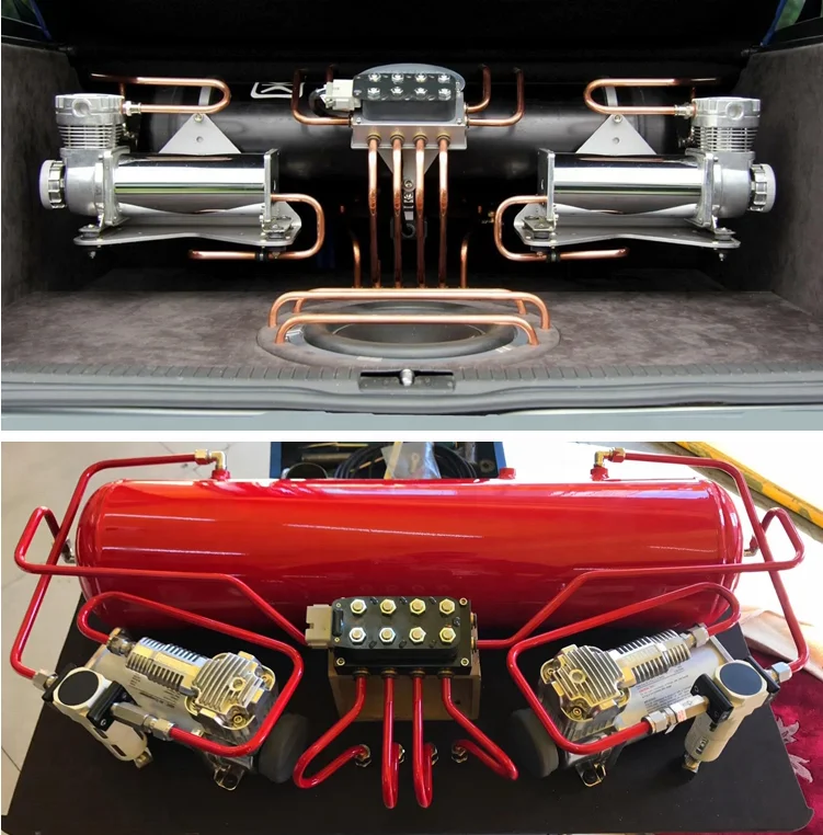 Air Ride Air Suspension Remote Control System Air Ride Kit For Cars