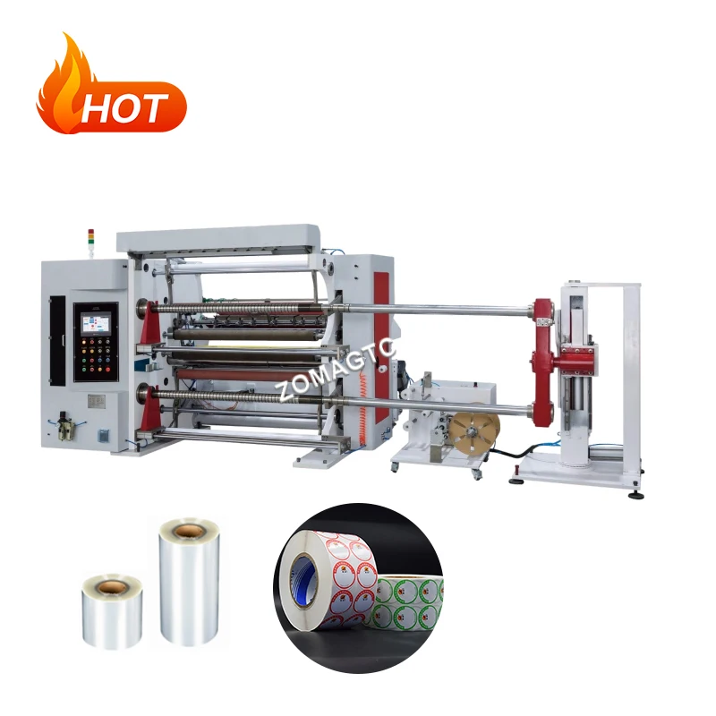 High Speed Laminated Film Slitting Machine Jiamao Jumbo Roll Kraft Paper Protection Film Slitting Rewinding Machine in China