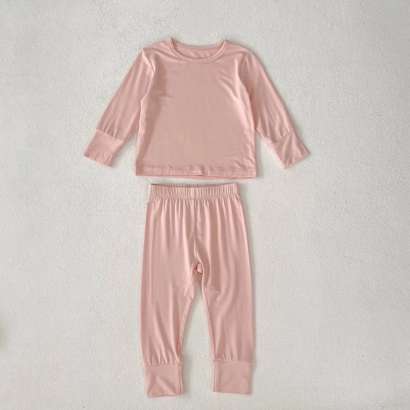 Bamboo Newborn Baby Clothes Zipper Pajamas Suit Set Soft Baby Jumpsuit