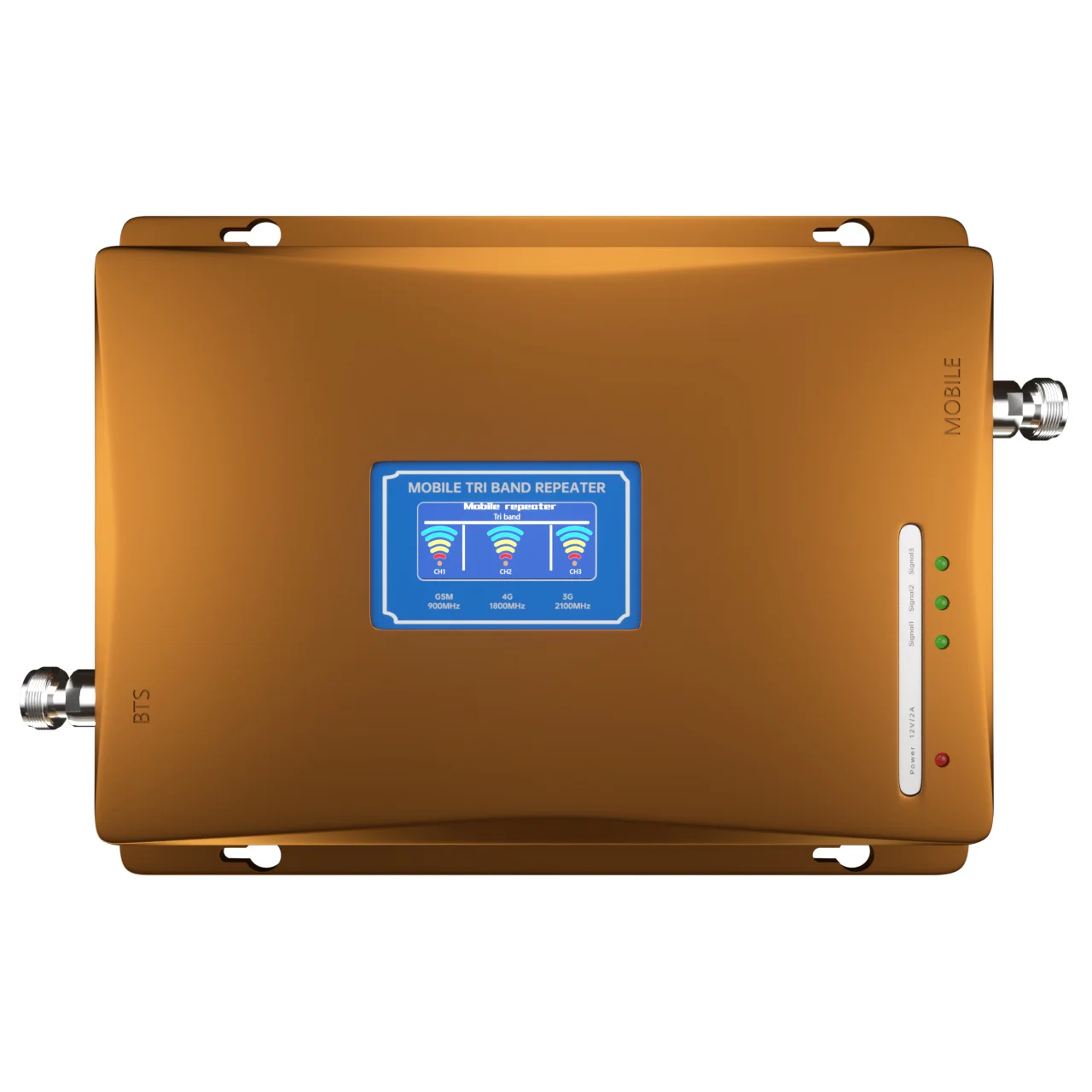 Répéteur Gsm Weytoll Amplificateur De Signal Mobile Weytoll - 2G/3G/4G LTE, 900/1800/2100 MHz, Kit Répéteur Amplificateur Mobile