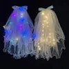 Illuminated pearl veil-colorful lights