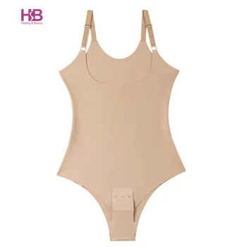 Laser Cut Shapewear High Spandex Brief Bodysuit Shapers Shapewear