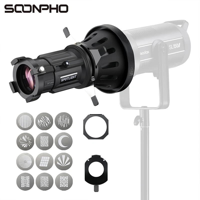 Soonpho OT1 PRO III - Professional Optical Snoot for LED Lights