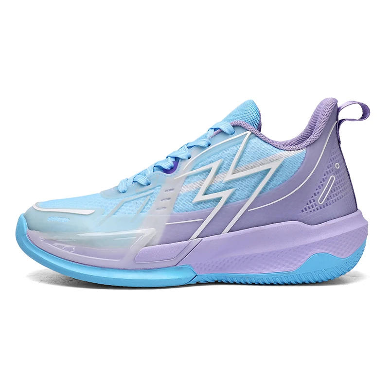 2024 Brand Logo Customize Professional Rebound Soft Men Outdoor Sports Sneakers Colorful Breathable Mesh Women Basketball Shoes