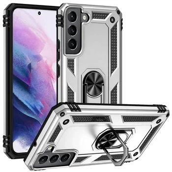 Best Shockproof Army Armor phone case for Galaxy S22 Pro Sport Phone Cases with Magnetic Holder for S22 Samsung s22 ultra case