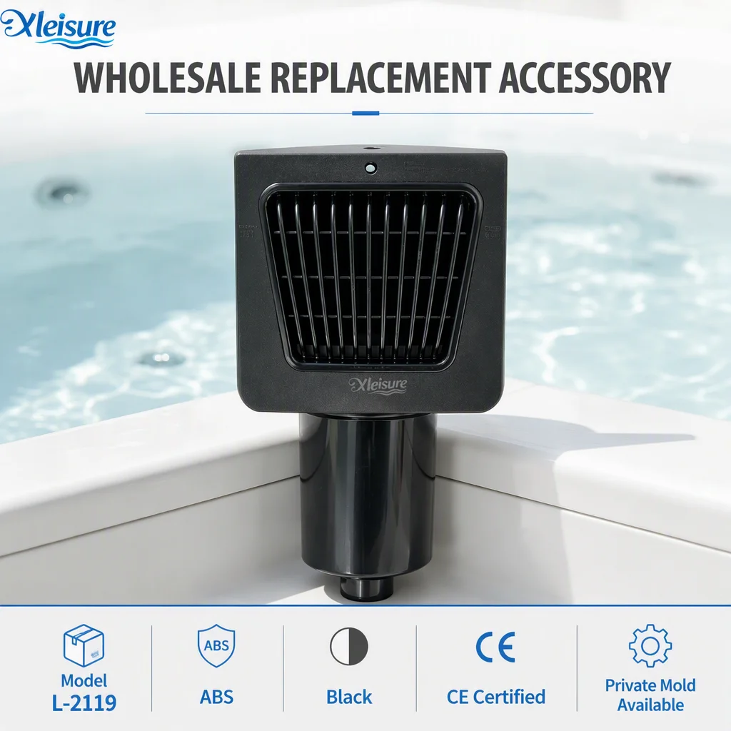 L-2119 Spa Skimmer for Hot Tub Pool Water Filtration Floating Debris Collector Replacement Accessory Wholesale