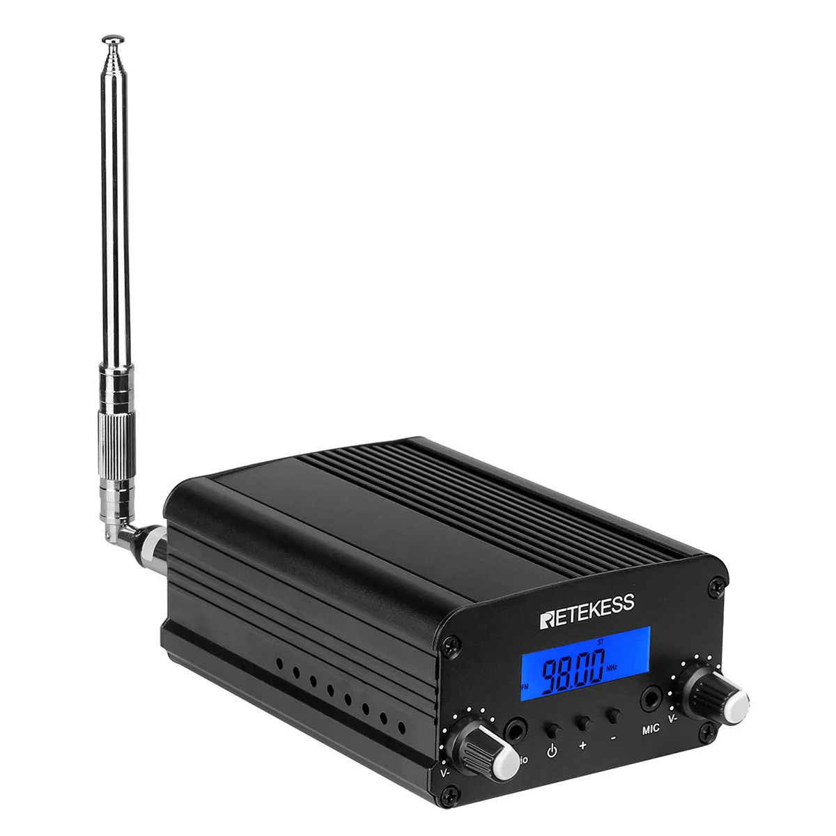 7276mhz Or 76108mhz 7w/1w Portable Fm Radio Broadcast Transmitter Aux