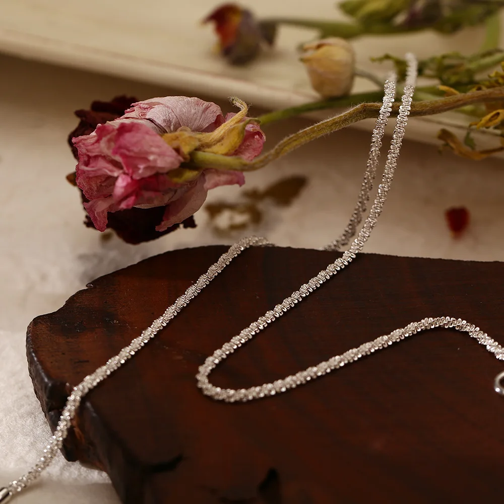PASUXI Customize Simple Silver Color Choker Female Casual Necklace for Women Personality Fashion Jewelry Necklaces
