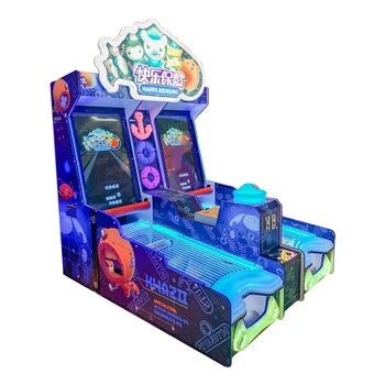 Popular Coin operated indoor sports arcade machine Happy bowling|Amusement Park Mini Bowling Video Game Machine