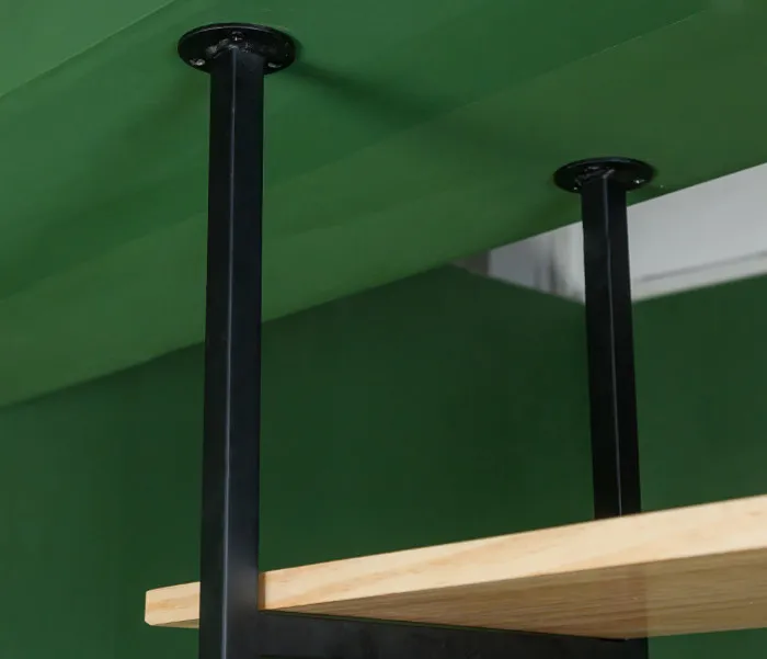 Nordic Ceiling Hanging Storage Shelves Living Room Kitchen Bar Counter