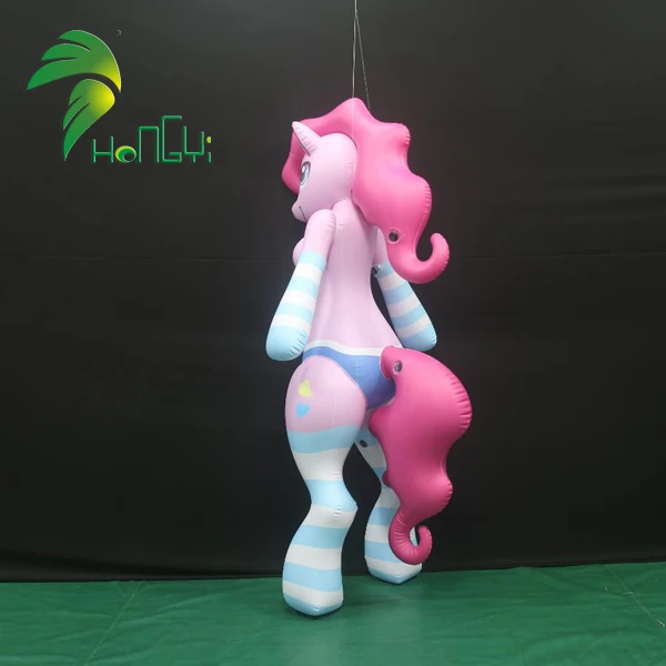 Hongyi Custom Sexy Inflatable Pink Girl Suitpvc Lovely Inflatable Toy Suit With Sph Buy 2814