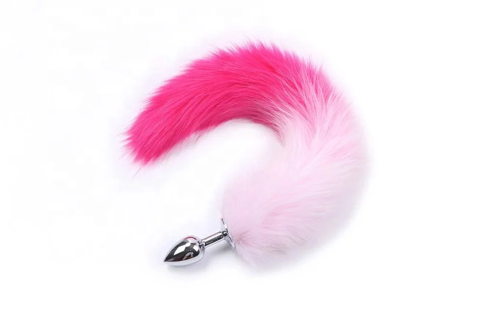 Yanse Unisex Adult Sex Products Fluffy Fox Tail Butt Plug Sex Toys Erotic  Tail Foreplay Sex Toys Anal Plug