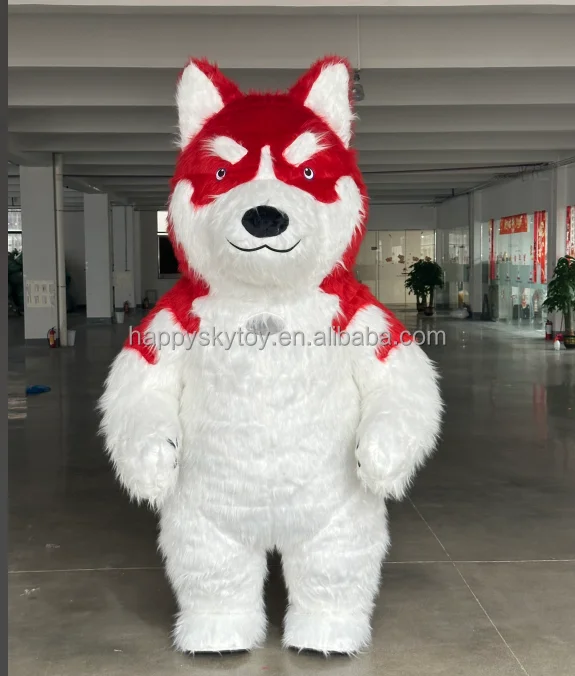Happy Walk Smile Huskey Dog Costume Chase Skye Dog Customize for