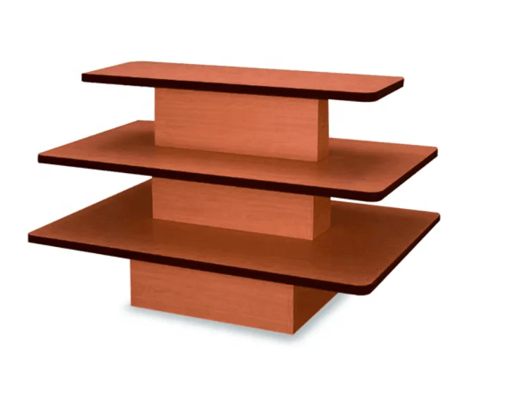 Premium 3 Tiers Rectangular Display Tables