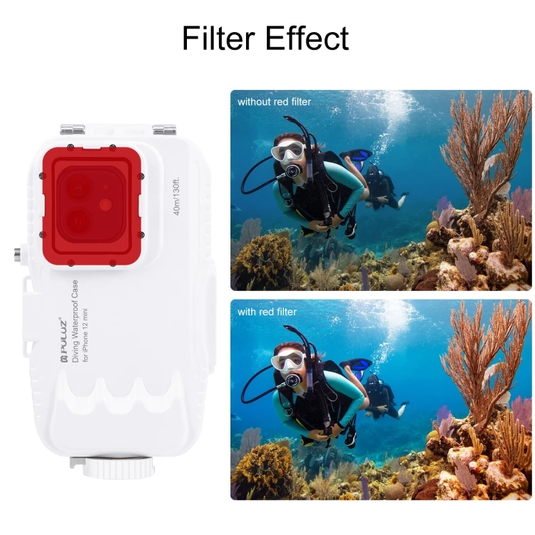 PULUZ 40m/130ft防水ダイビングハウジングフォトビデオ水中カバーケースを撮影| Alibaba.com