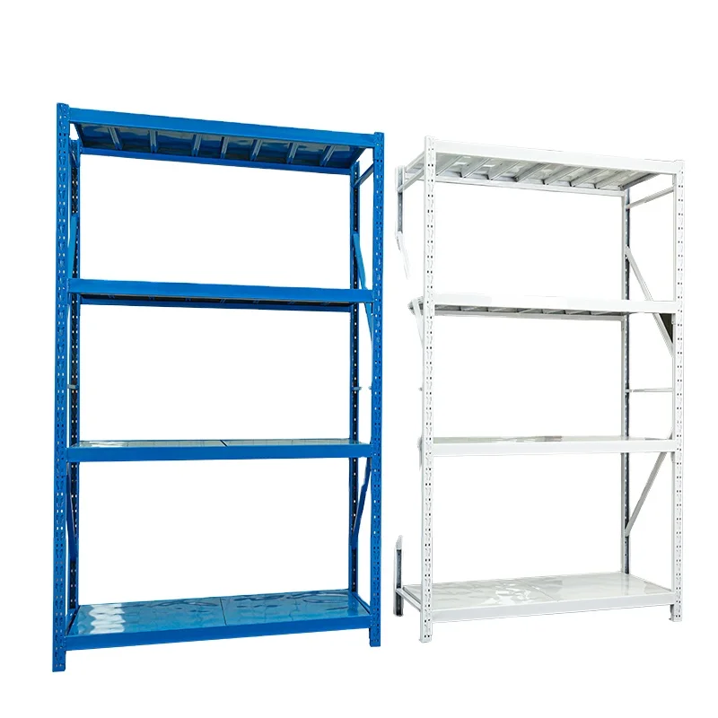 ヘビーデューティー倉庫保管棚 工業用ボルトレス棚 モダンガレージ棚