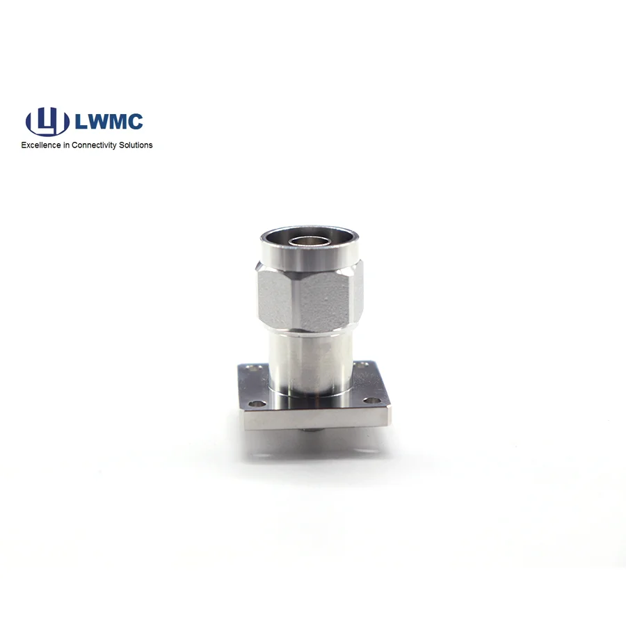 product n male 4 holes flange mounted solder for 141cable-5
