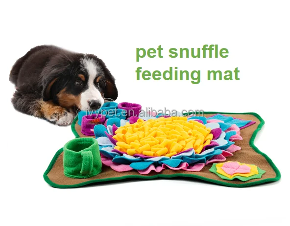 Portable Slow Feeding Food Dog Carpet Sniffing Mat factory