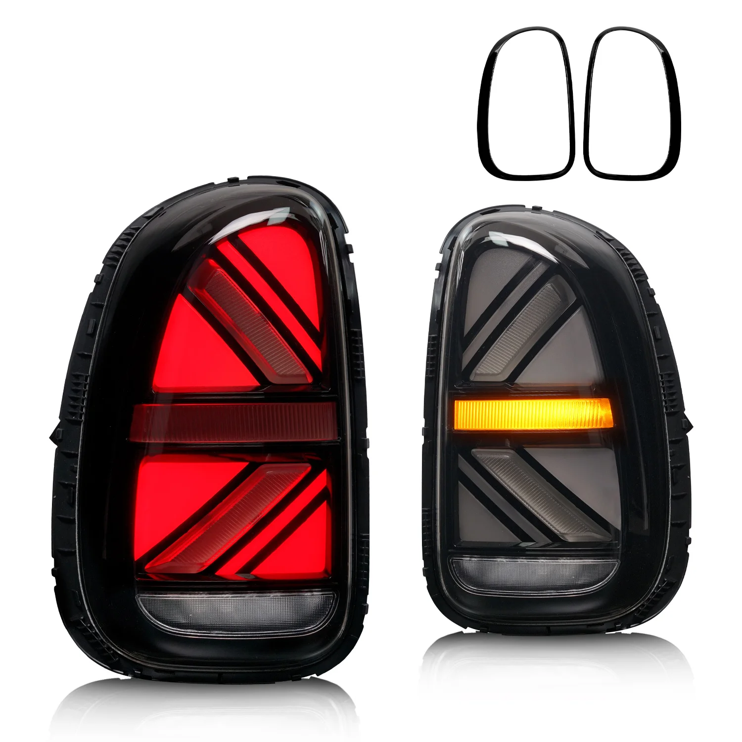 AKD Tail Lamp for MINI Cooper Countryman R60 LED Tail Light 2010-2016 R60 Rear Fog Brake Turn Signal Automotive Accessories - 34