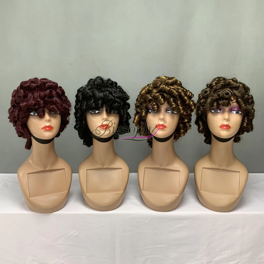 Raw Hair Manufacturer,Piano Color Curly Wigs,Super Double  display picture 2