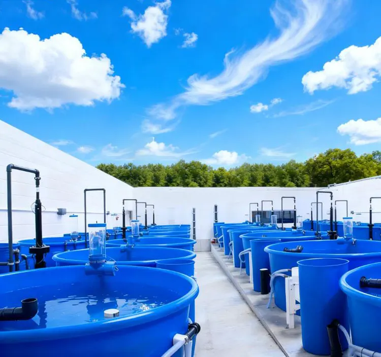 卸売 モダン ブルー 回転成形 大型 プラスチック池 水槽 魚タンク 価格