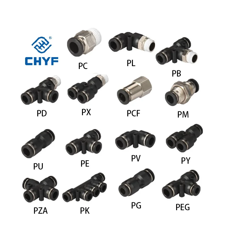 Beli Pcf Fitting Konektor Online Harga Terbaik | Lazada Indonesia  LIZLHZGEFE Pipe connector 10Pcs PCF4 PCF6 Pipe connector 10Pcs PCF4 PCF6 PCF8 PCF10 PCF12 Black Pneumatic Co