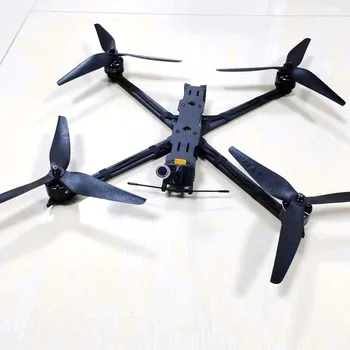 10-inch FPV racing drone payload 4kg, using 3115 900Kv motor, VTX distance 8km, maximum flight distance 20km