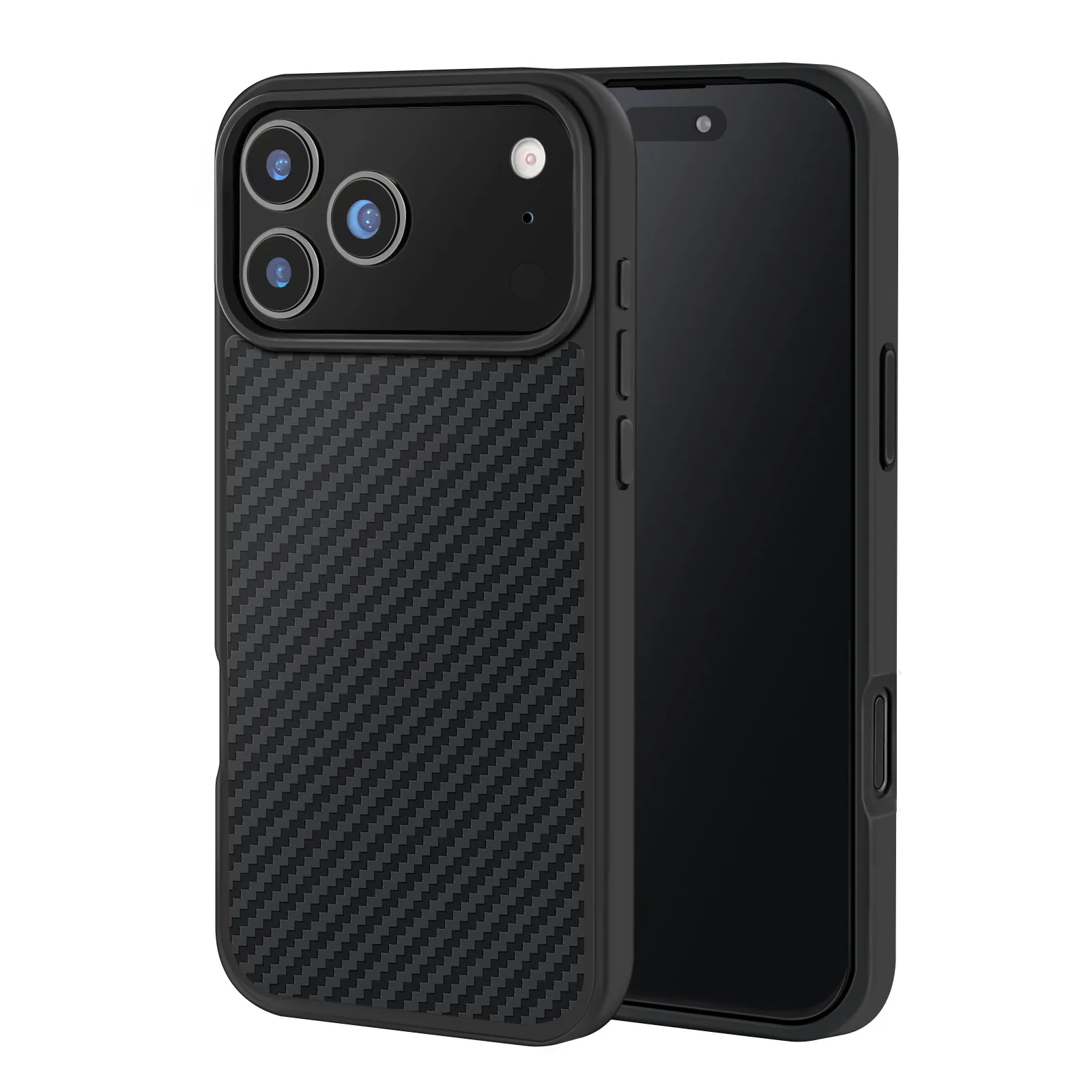 Customize Anti Drop Protective Case Slim Carbon Fiber Phone Case Real Aramid Fiber Magnetic Case For iPhone 17 16 Air Pro Max