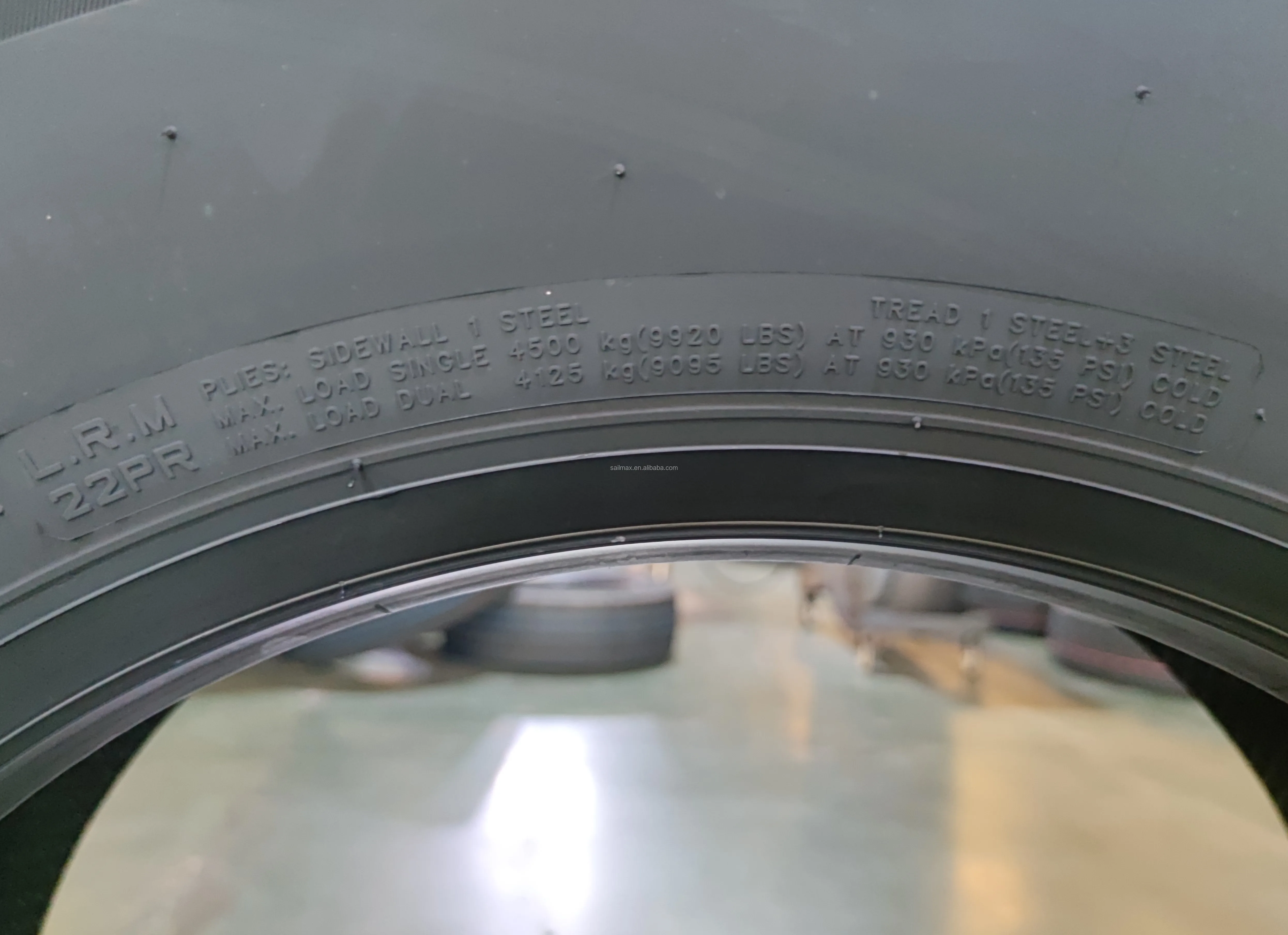 SAILMAX 385/65R22.5 SS998 TBR TYRE - Durable Truck Tire
