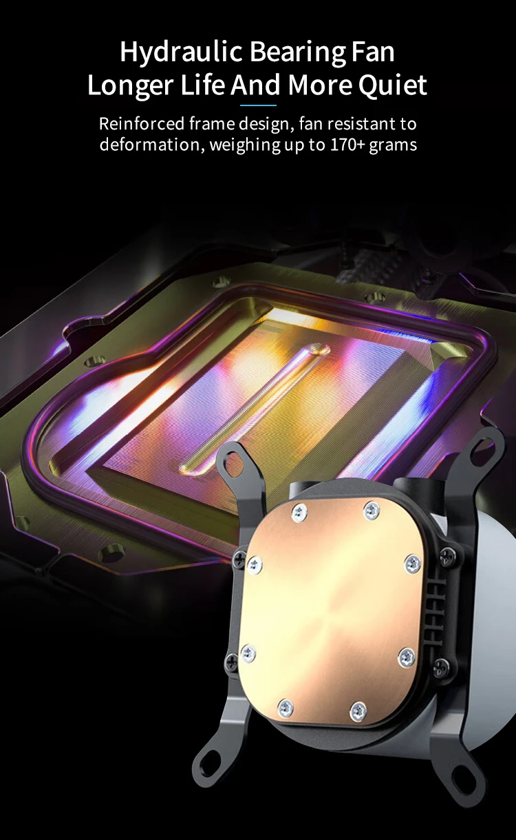 Lovingcool Cpu Cooler Water Fan 360 Liquid Cooling Series Water Cooling