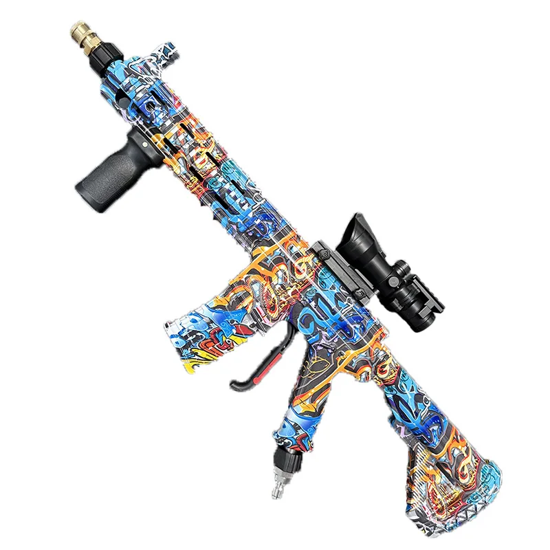 Customized 4000psi M4 Quick Coupling High Cleaning Machine Jet Water Guns Car Wash Painted Simulation Gun With Extension Wand