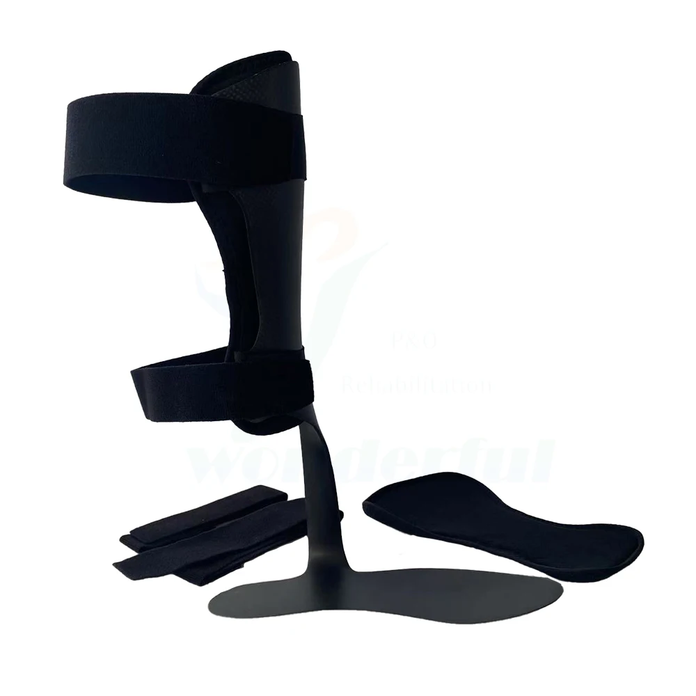 AFO Medical Carbon Fiber Ankle Foot Orthotic (AFO) Drop Foot Orthotic AFO Carbon Fiber Ankle Foot Orthosis factory
