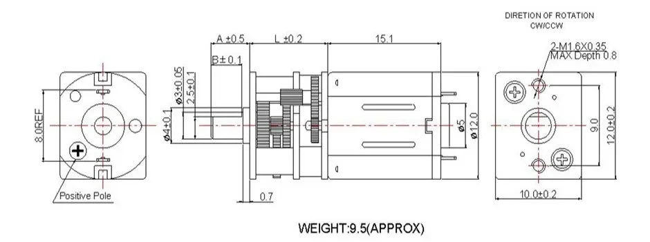 KG-12FN20 3-36V dc motor no-load speed 2000-30000rpm no-load torque 1-1500g.cm used chiefly in intelligent electronic door lock
