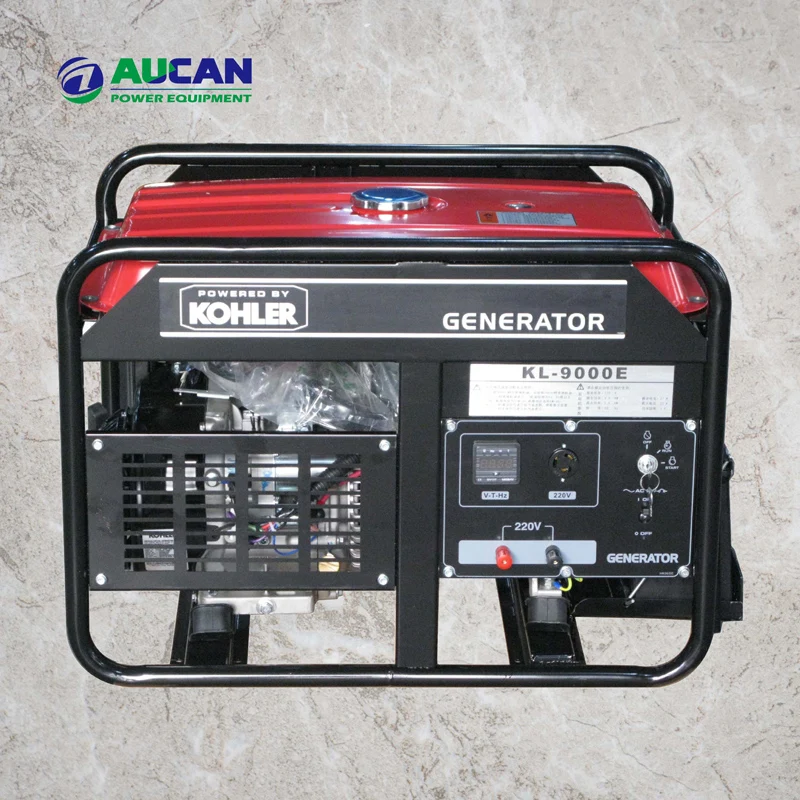 5kva Electric Starter Portable Kohler Generator Gasoline Silent type with  Wheels| Alibaba.com