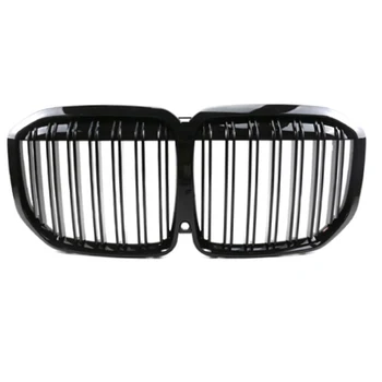 X7 series G07 gloss black double line kidney front grille double slat G07 front grille for BMW
