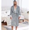Hooded Grey Contrast White