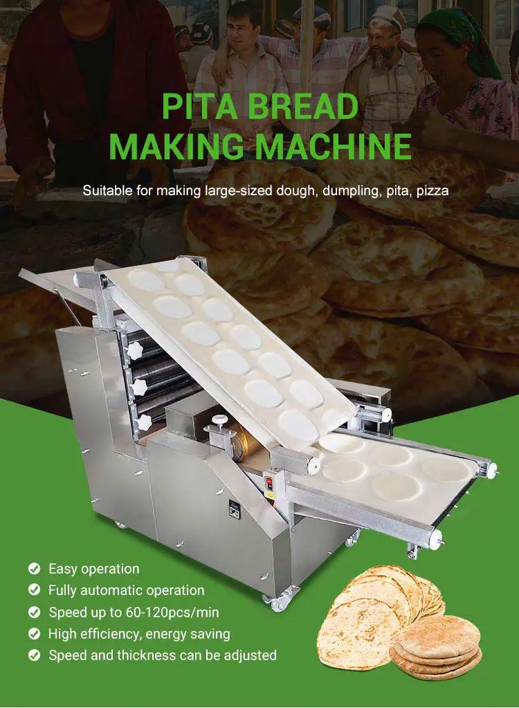 Sell New Fully Automatic Shawarma Lavash Naan Chapati Roti Make Maker Lebanese Arabic Pita Bread Machine