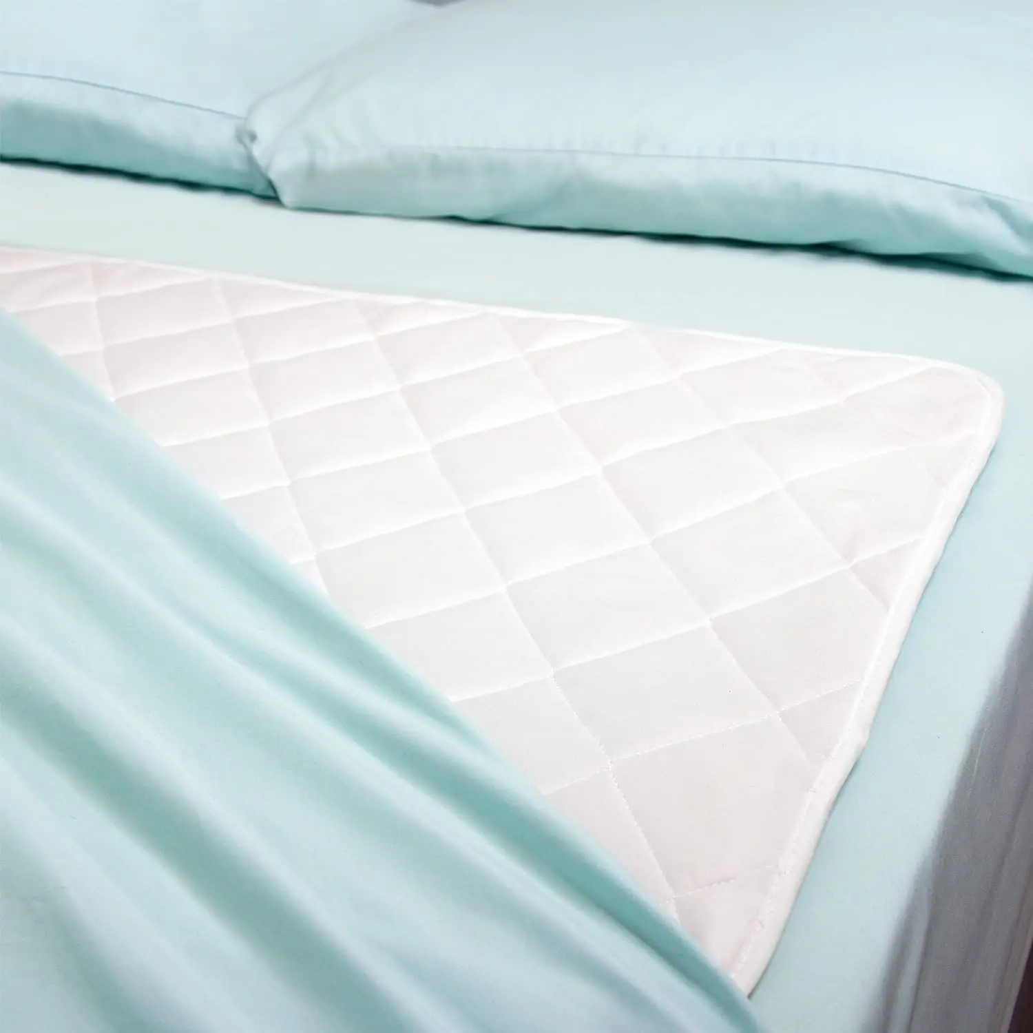 Washable Bed Protector Pad With 4 Handles